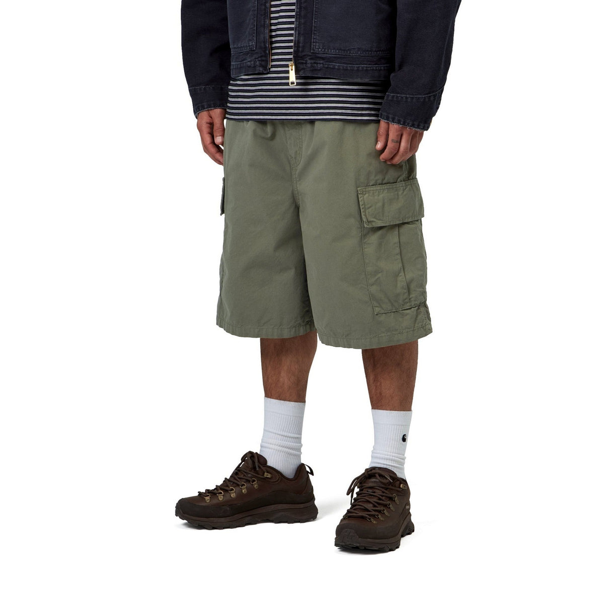 Carhartt WIP Mandler Cargo Short Leaf, Garment dyed