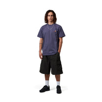 Carhartt WIP Mandler Cargo Short Black, Garment dyed