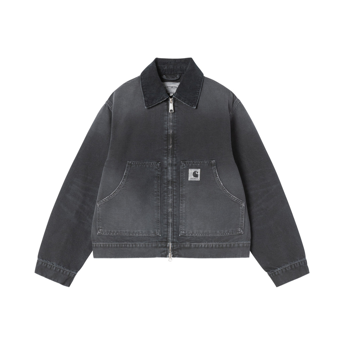 Carhartt WIP Women's OG Arcan Jacket Black / Black, Destroy wash