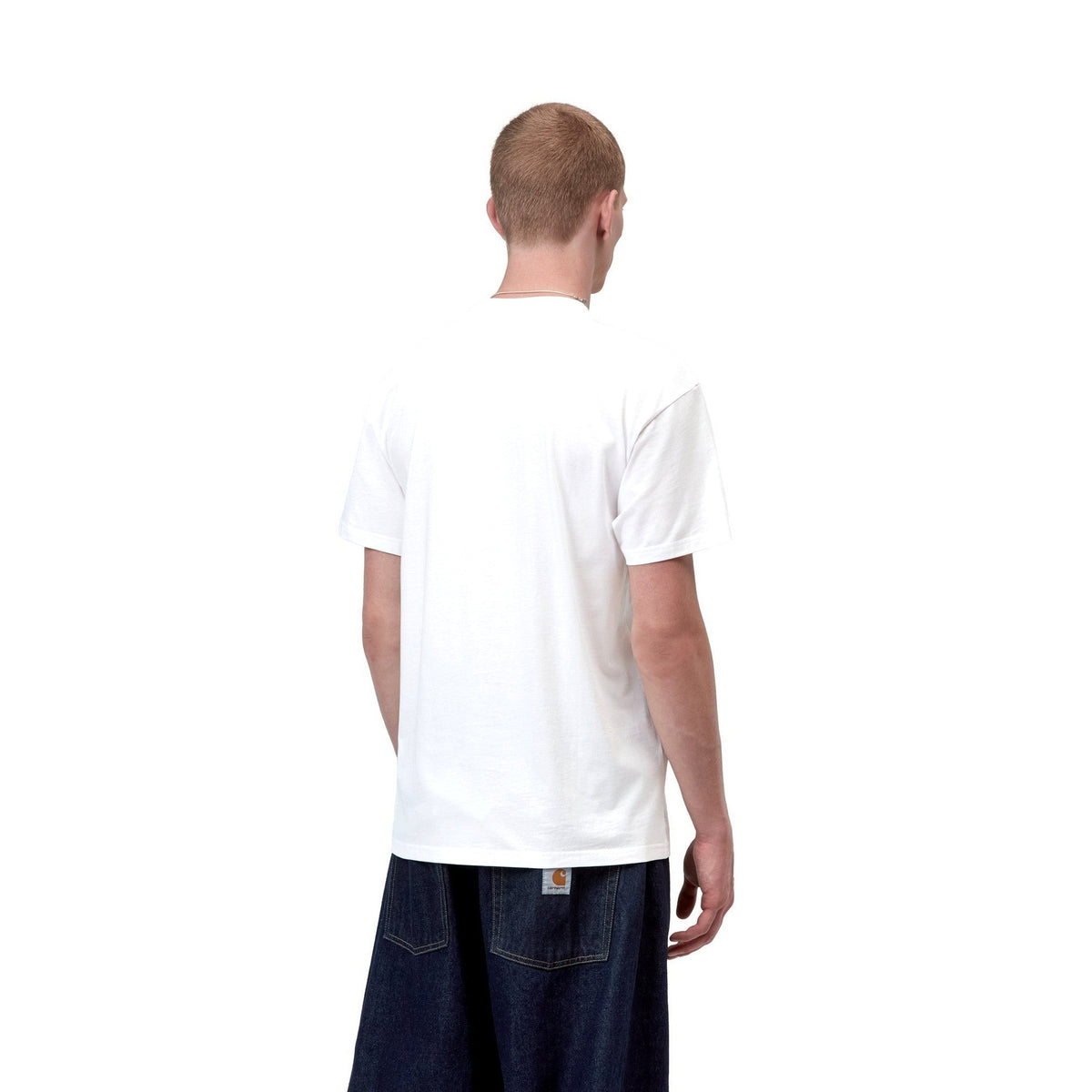 Carhartt WIP S/S Bumper Stickers T-Shirt White