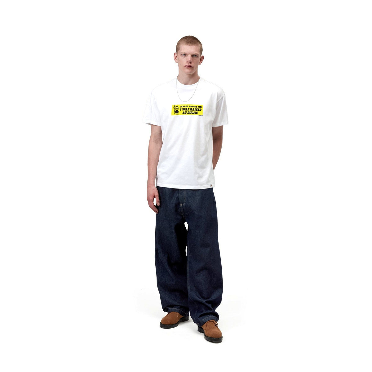 Carhartt WIP S/S Bumper Stickers T-Shirt White