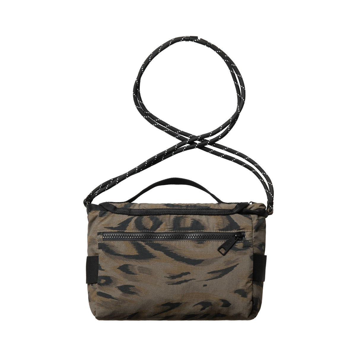 Carhartt WIP Travon Shoulder Bag Duck Feather Print, Cypress / Black