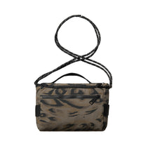 Carhartt WIP Travon Shoulder Bag Duck Feather Print, Cypress / Black