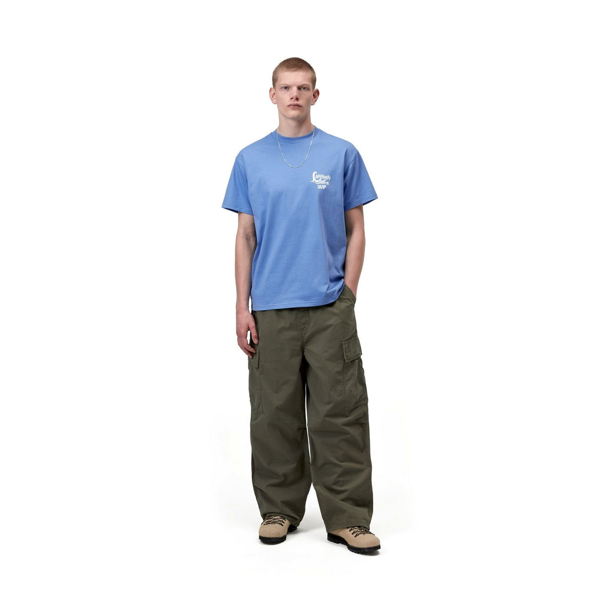 Carhartt WIP S/S Waves T-Shirt Curacao