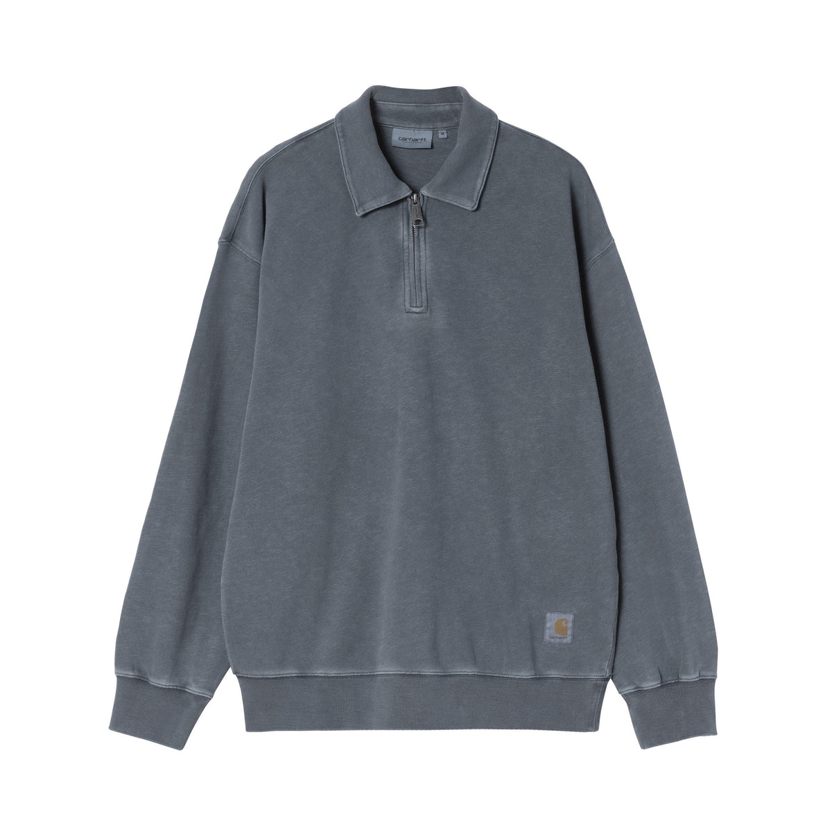 Carhartt WIP Harper Polo Carbon, Garment dyed