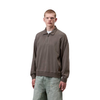 Carhartt WIP Harper Polo Tobacco, Garment dyed