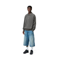 Carhartt WIP Harper Polo Black, Garment dyed