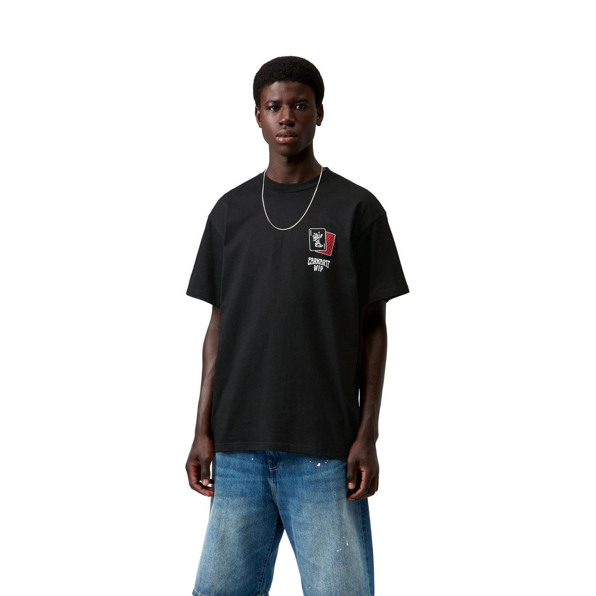 Carhartt WIP S/S Playing Cards T-Shirt Black
