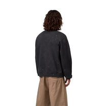 Carhartt WIP Painter Sweatshirt Black, Destroy wash, splatter