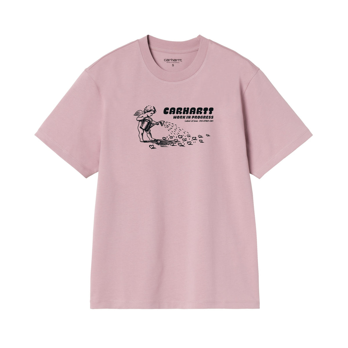 Carhartt WIP Women's S/S Bumper Sticker T-Shirt Hortensia