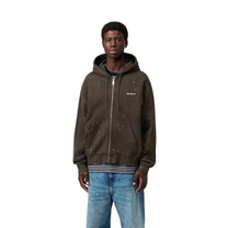Carhartt WIP Hooded Painter Jacket Tobacco, Destroy wash, splatter
