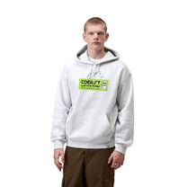 Carhartt WIP Hooded Bumper Sticker Sweatshirt Ash Heather