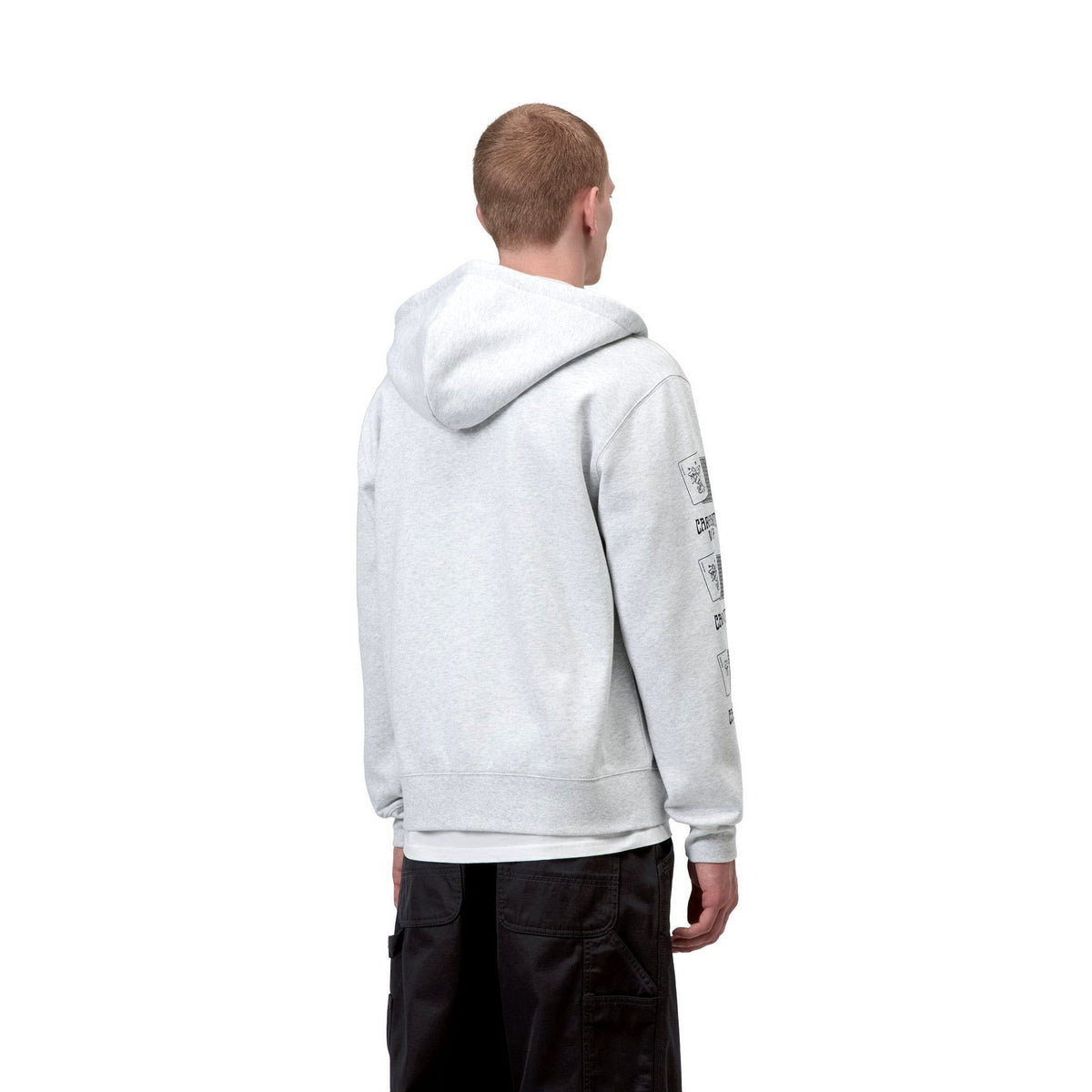 Carhartt WIP Hooded Playing Cards Jacket Ash Heather