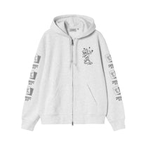 Carhartt WIP Hooded Playing Cards Jacket Ash Heather
