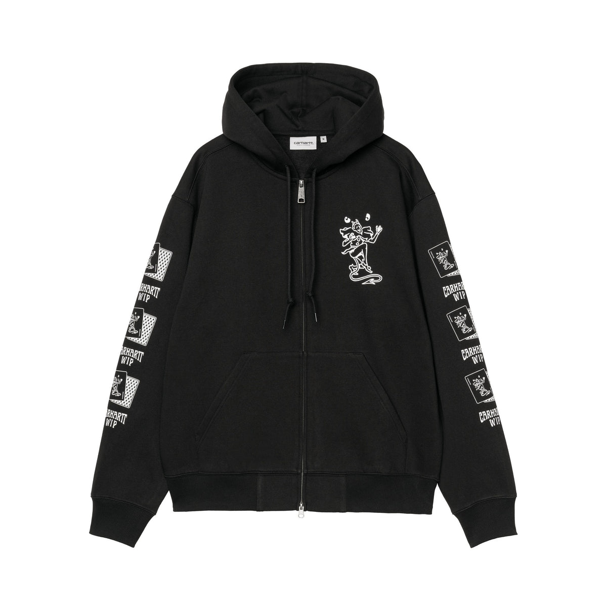 Carhartt WIP Hooded Playing Cards Jacket Black