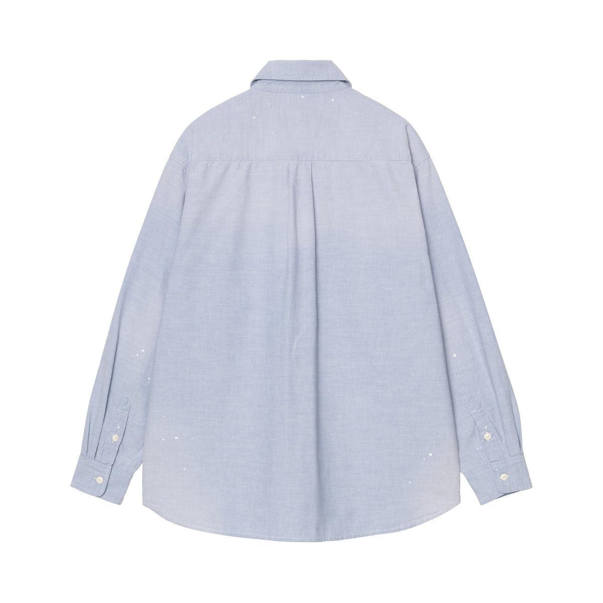 Carhartt WIP L/S Painter Shirt Blue, Worn used, splatter