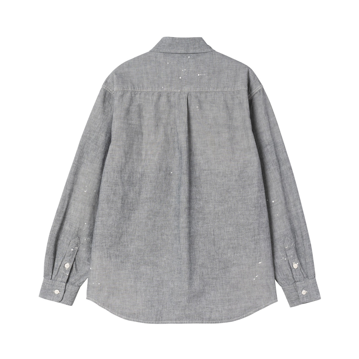 Carhartt WIP L/S Painter Shirt Black, Worn used, splatter
