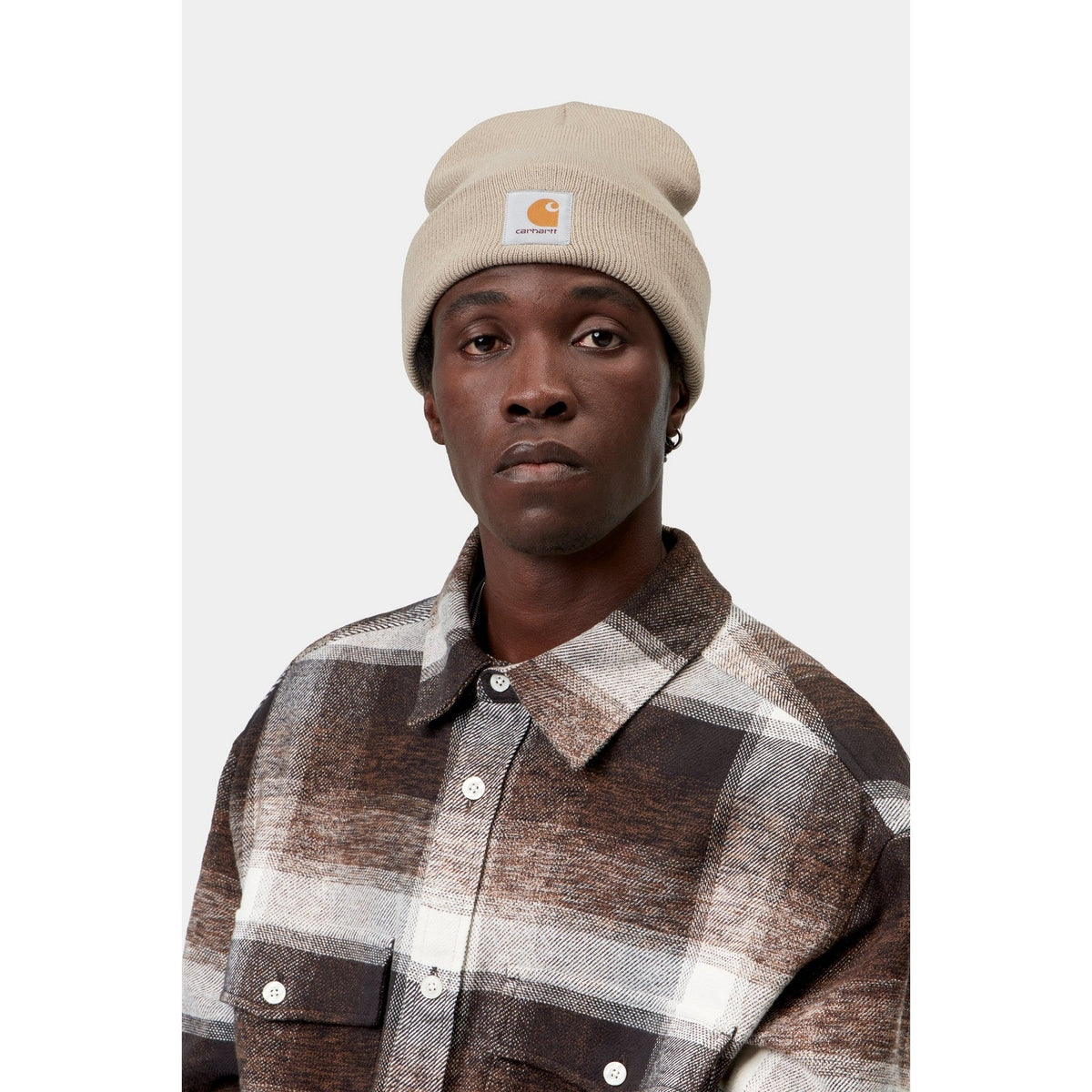 Carhartt WIP Short Watch Hat Fleur De Sel
