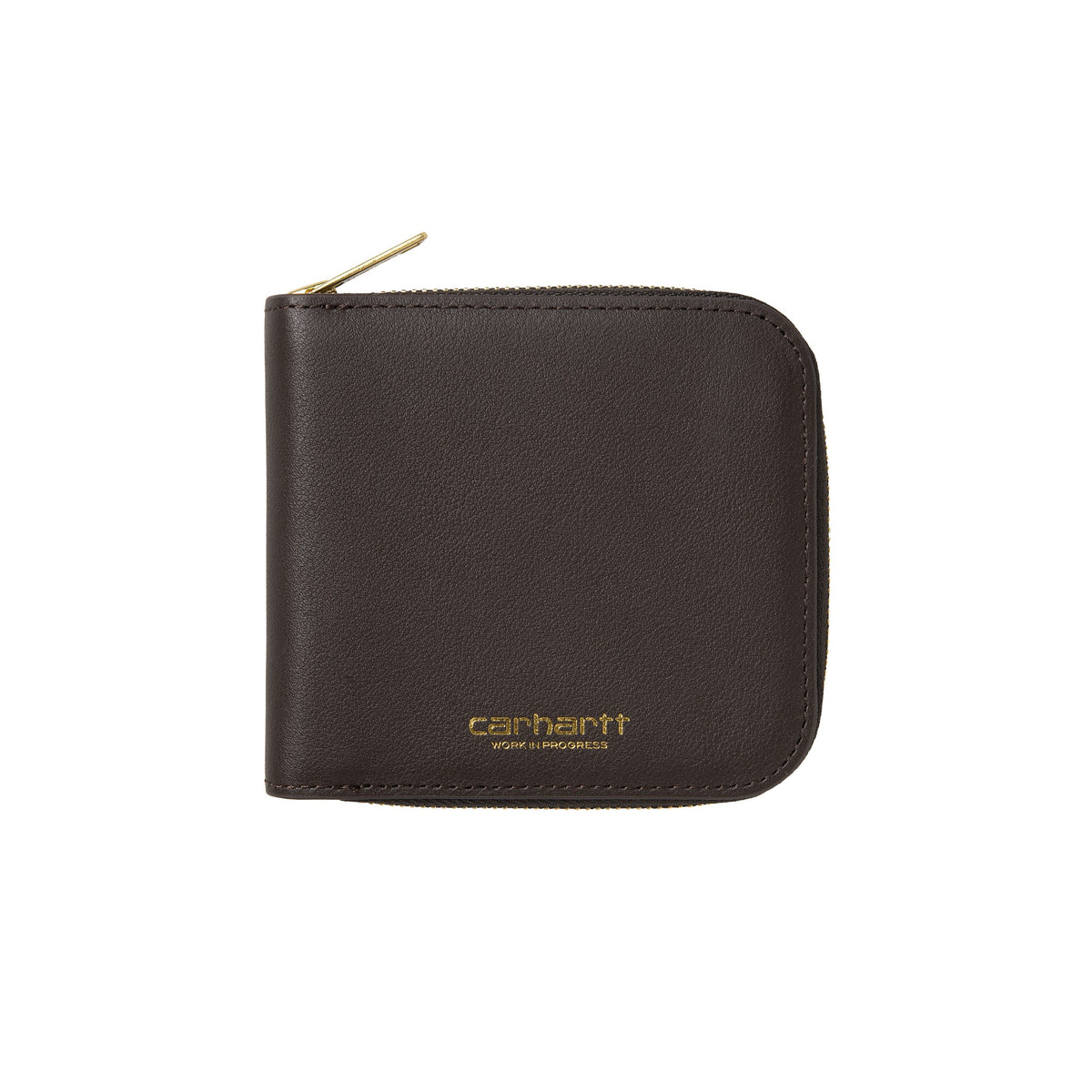 Carhartt WIP Leather Wallet Tobacco / Gold