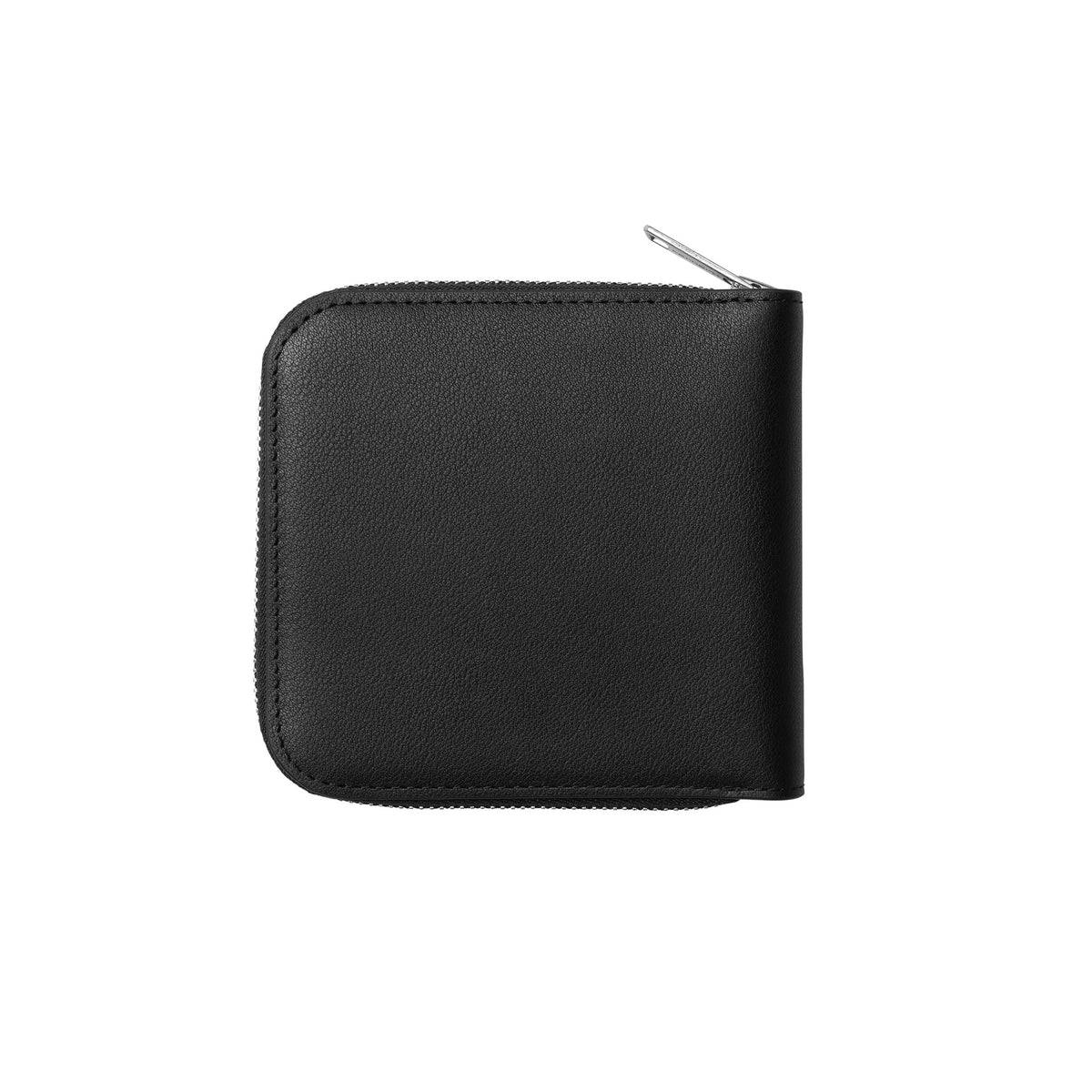 Carhartt WIP Leather Wallet Black / Silver