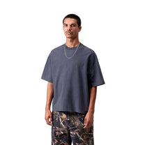 Carhartt WIP S/S Lambert T-Shirt Dark Navy, Moon wash