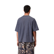 Carhartt WIP S/S Lambert T-Shirt Dark Navy, Moon wash