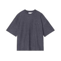 Carhartt WIP S/S Lambert T-Shirt Dark Navy, Moon wash