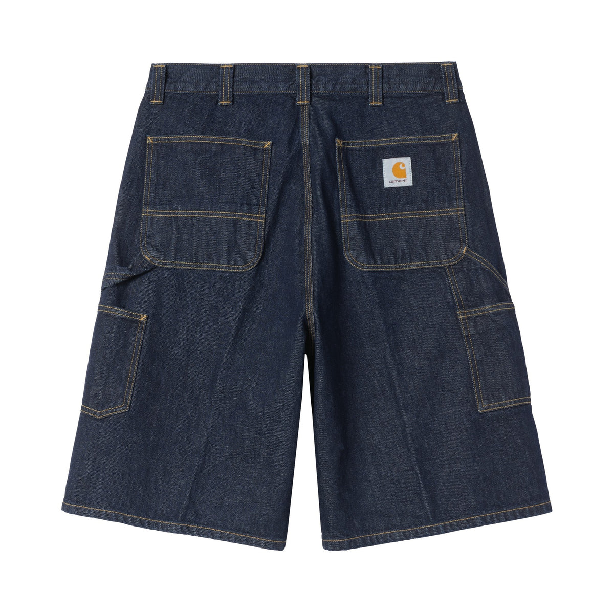 Carhartt WIP OG Single Knee Short Blue, Rinsed