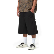 Carhartt WIP OG Single Knee Short Black, Rinsed