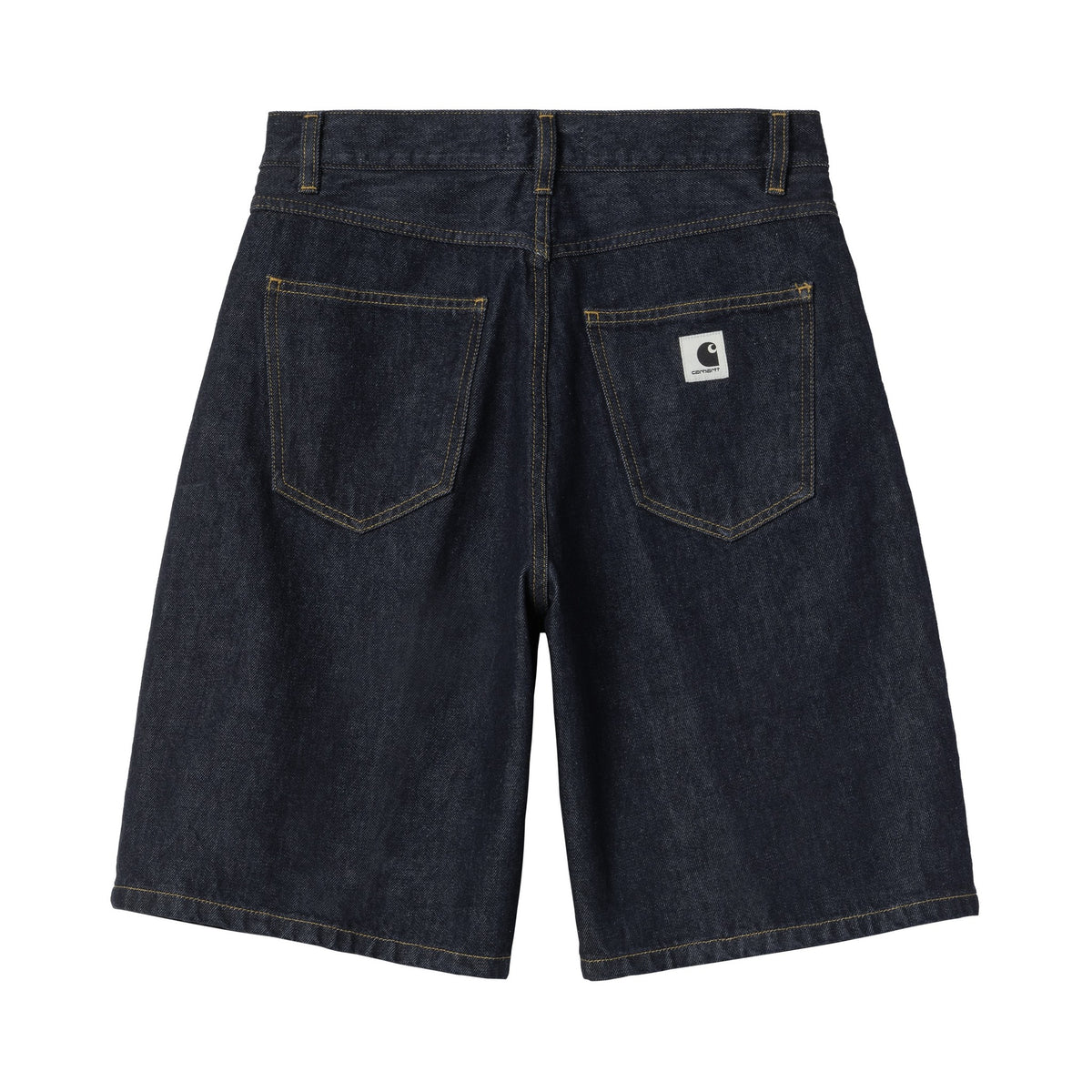 Carhartt WIP Women's Brandon Short Blue, Rinsed