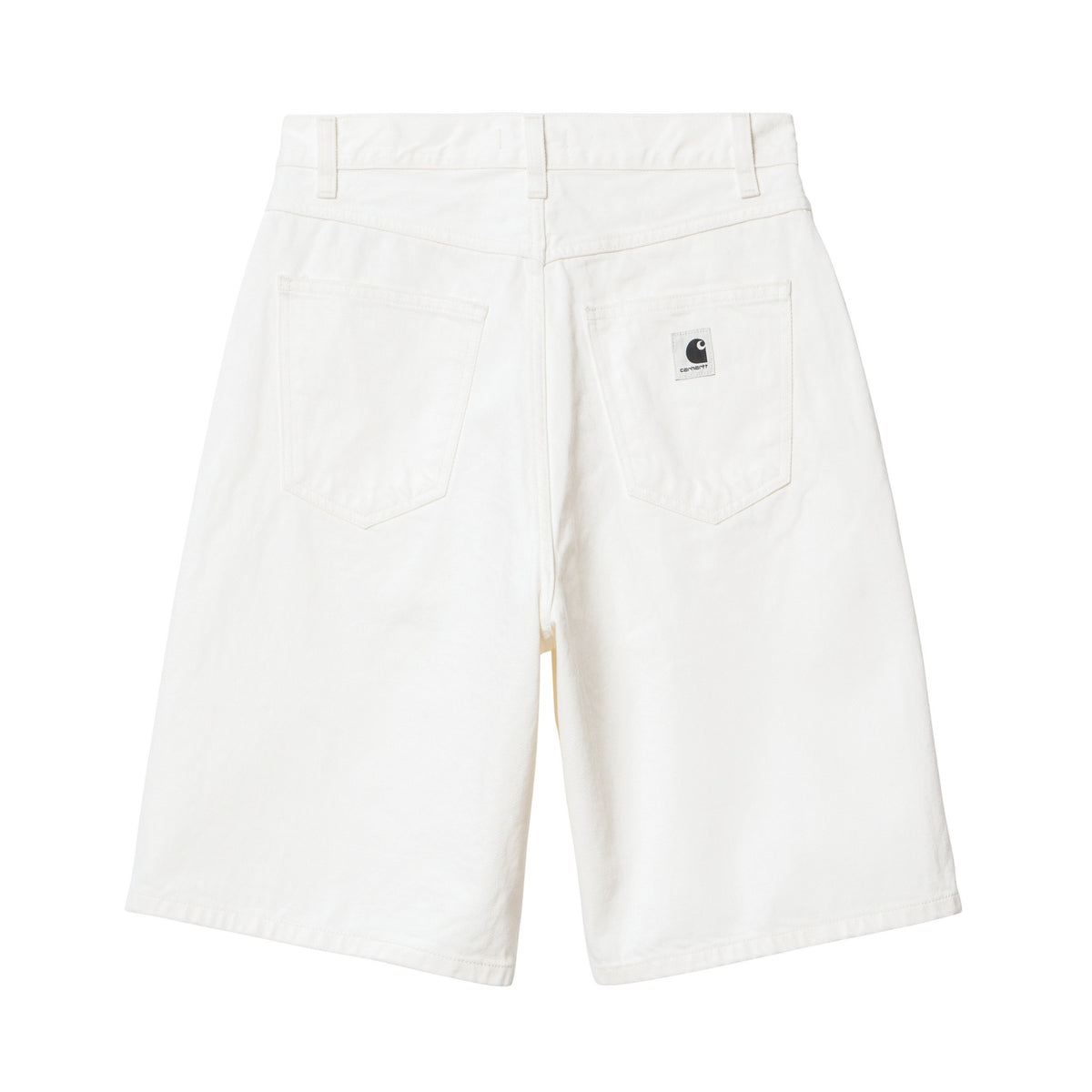 Carhartt WIP Women's Brandon Short White, Rinsed
