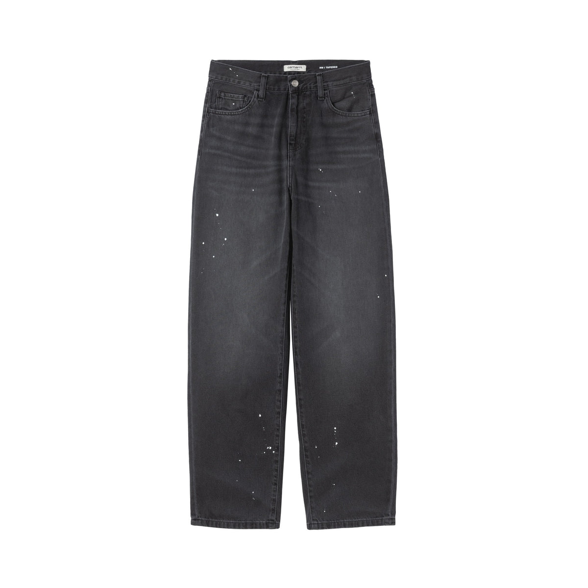 Carhartt WIP Women's Arin Pant Black, Destroy wash, splatter