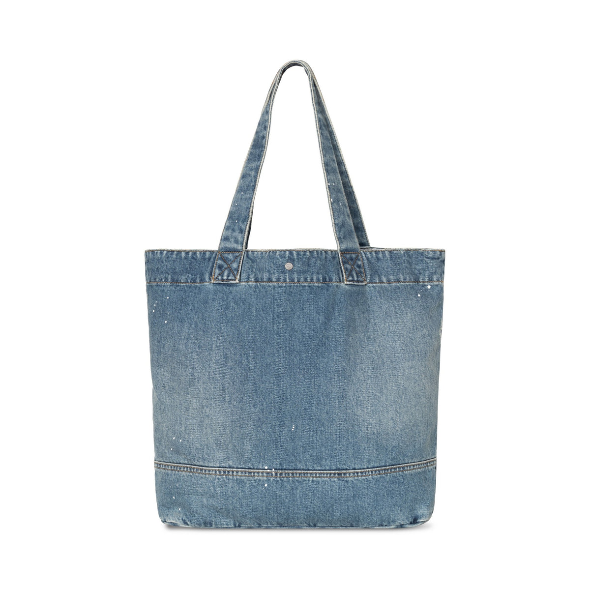 Carhartt WIP Denim Tote Blue, Destroy wash, splatter