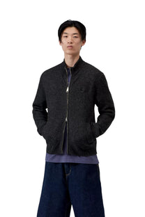 Carhartt WIP Curtis Sweater Jacket Tangled Black