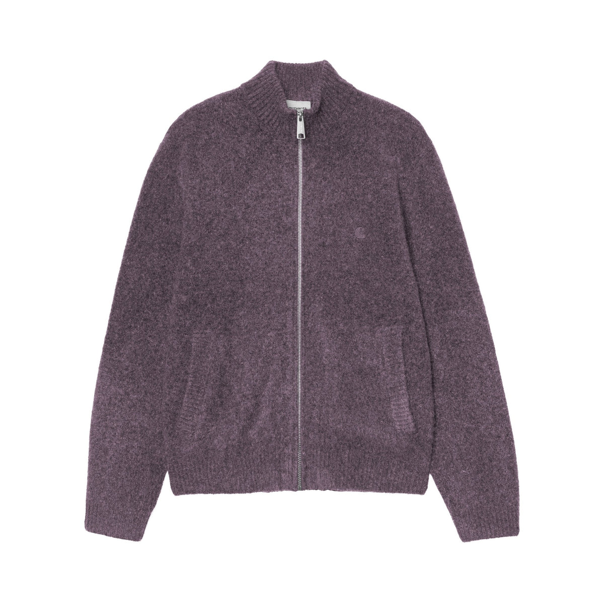 Carhartt WIP Curtis Sweater Jacket Tangled Shady Purple