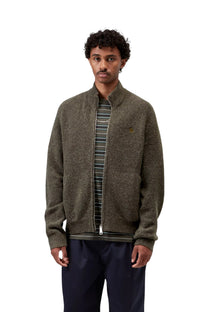 Carhartt WIP Curtis Sweater Jacket Tangled Shungite