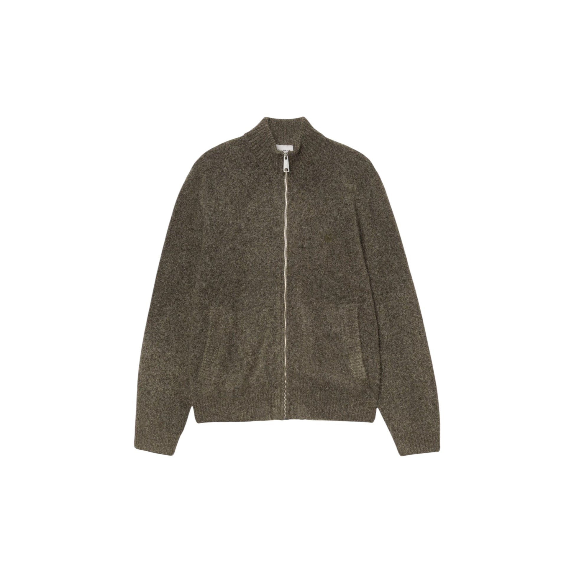 Carhartt WIP Curtis Sweater Jacket Tangled Shungite