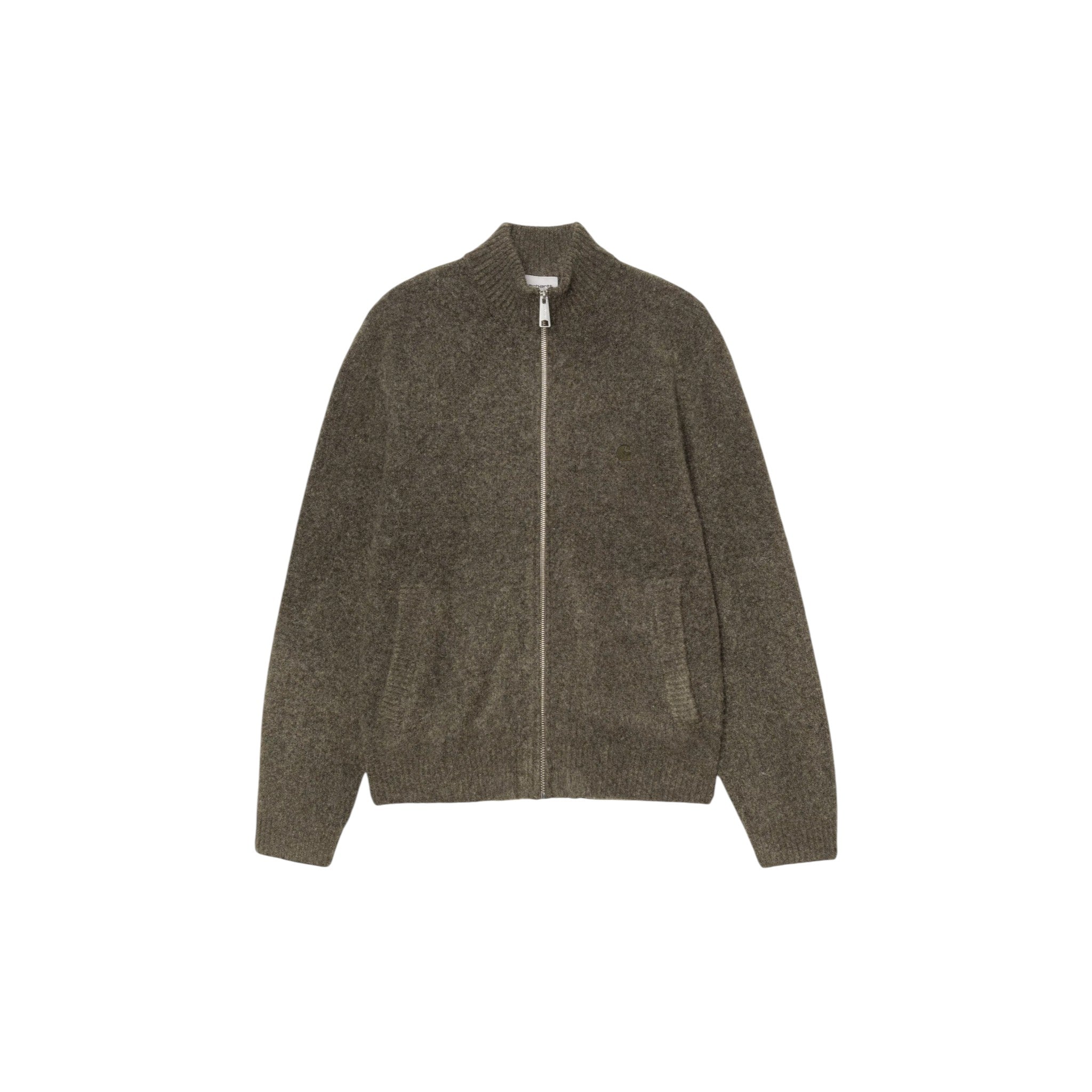 Carhartt WIP Curtis Sweater Jacket Tangled Shungite