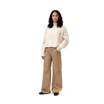 Carhartt WIP Women's Detroit Half Zip Sweater Natural