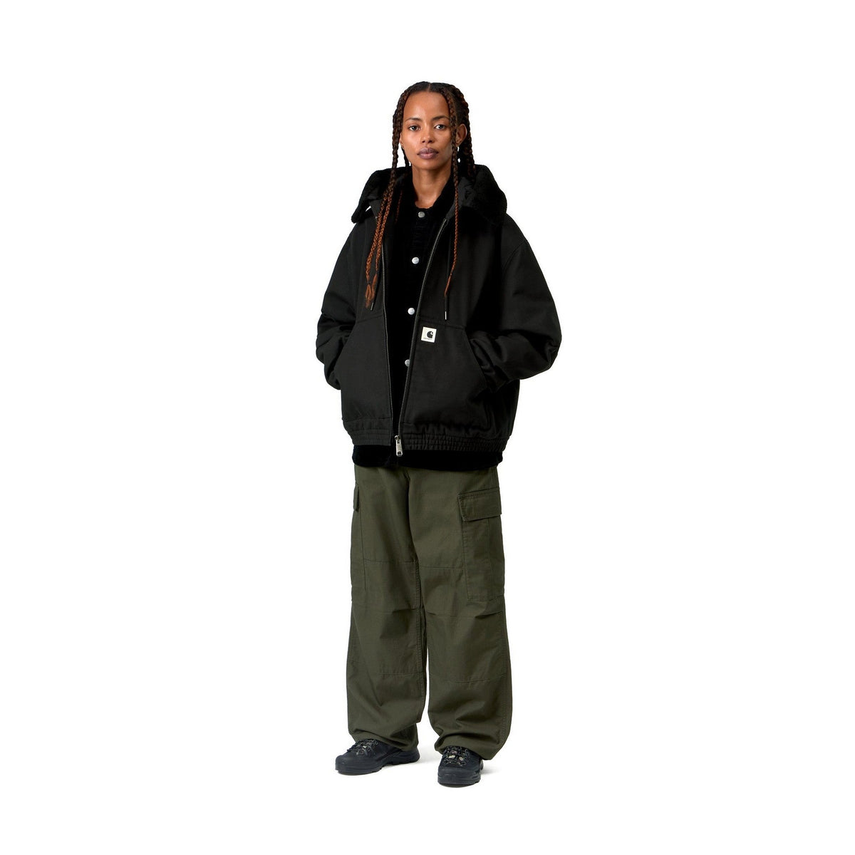 Carhartt WIP Women's Corey Active Jacket Black / Black