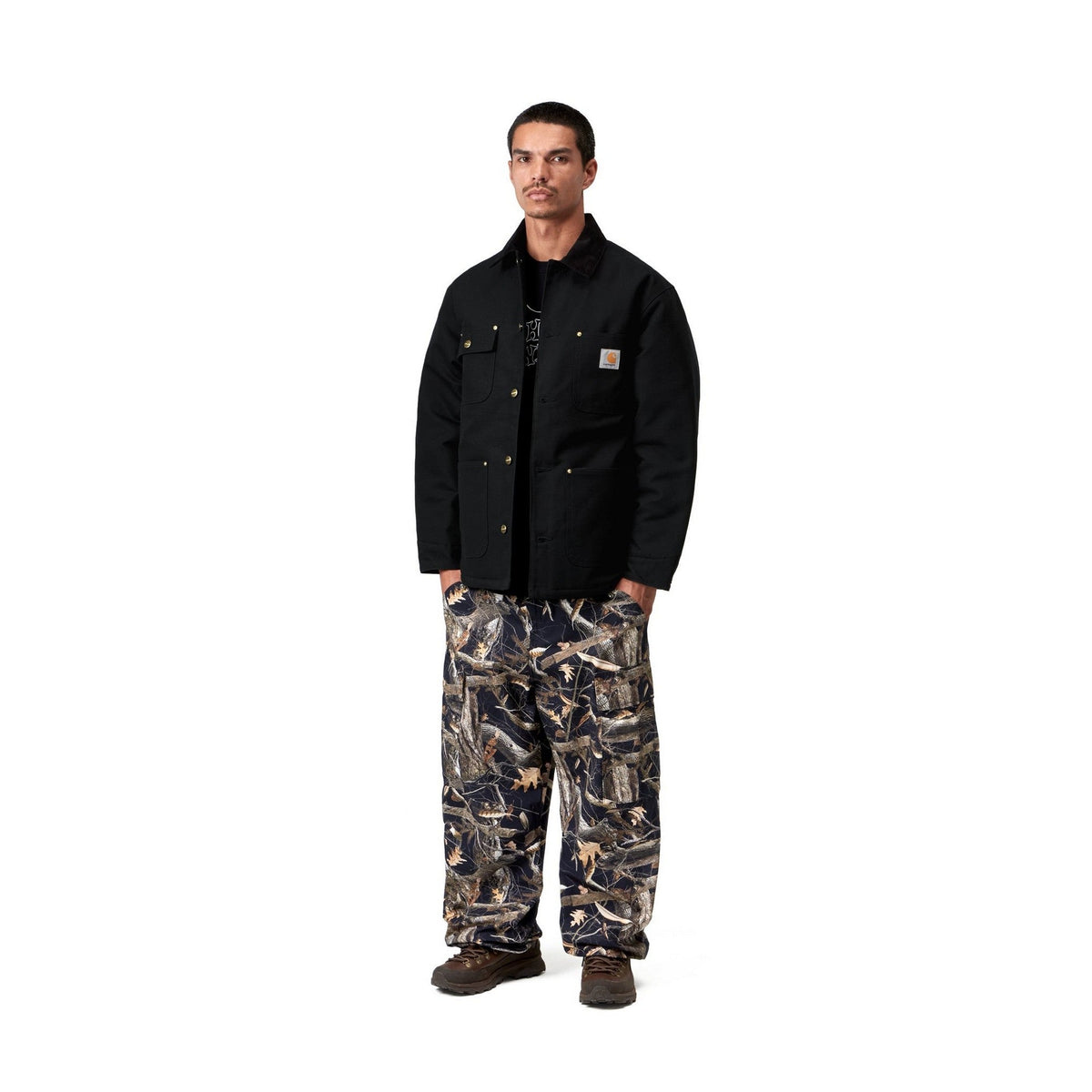 Carhartt WIP OG Chore Coat Black / Black, Rigid