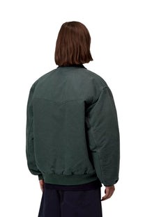 Carhartt WIP OG Santa Fe Jacket Raven / Black, Stone canvas