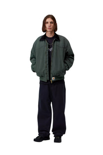 Carhartt WIP OG Santa Fe Jacket Raven / Black, Stone canvas