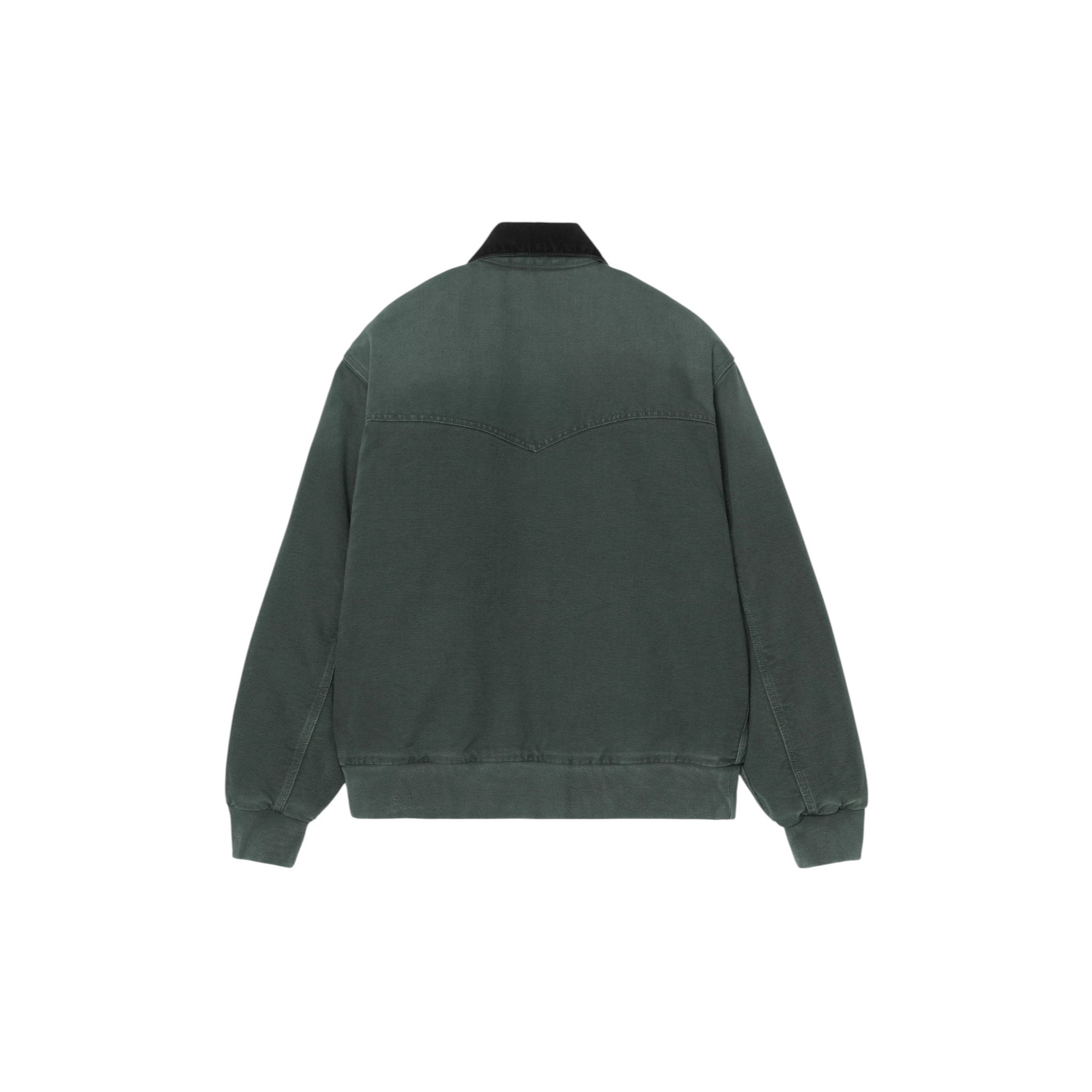 Carhartt WIP OG Santa Fe Jacket Raven / Black, Stone canvas
