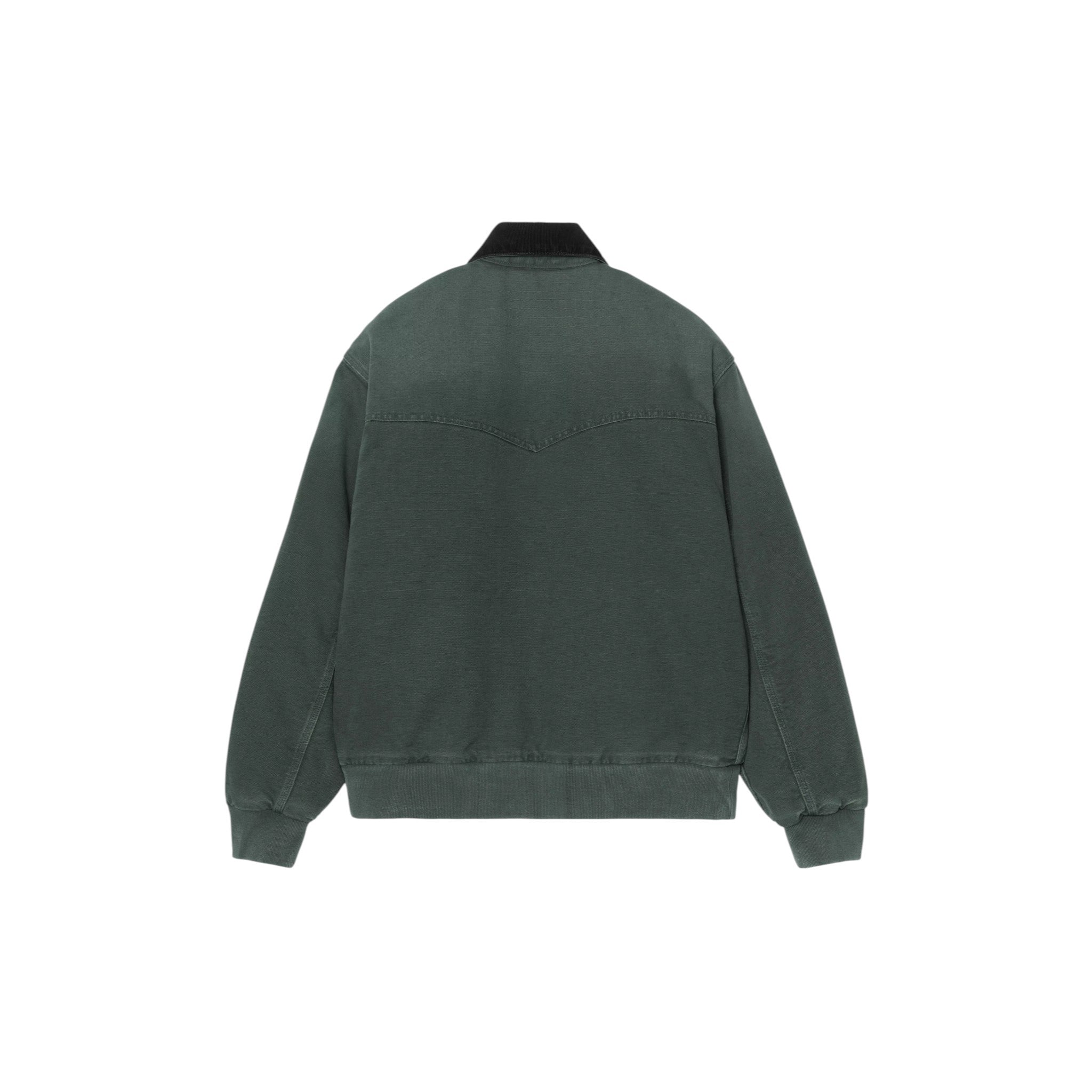 Carhartt WIP OG Santa Fe Jacket Raven / Black, Stone canvas