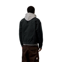 Carhartt WIP OG Trucker Jacket Black / Black, Stone canvas