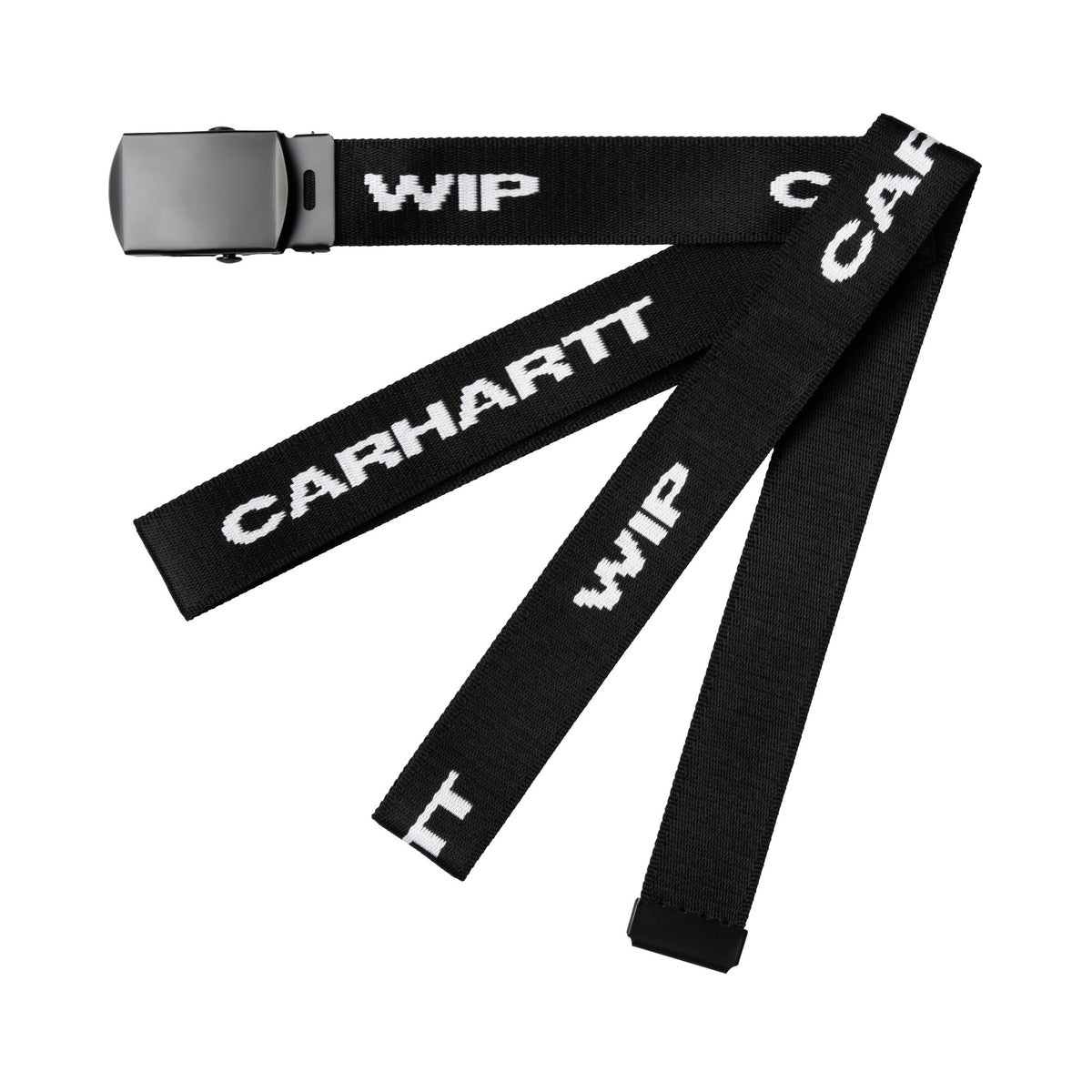 Carhartt WIP Chapter Script Belt Black