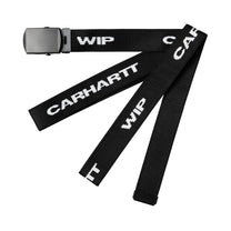 Carhartt WIP Chapter Script Belt Black