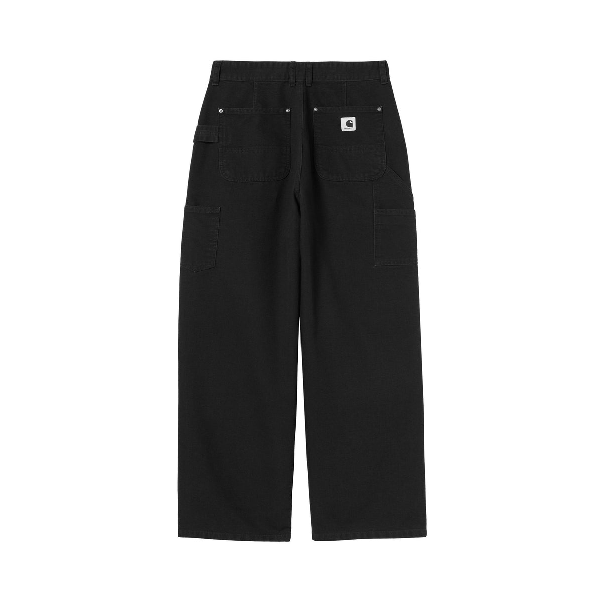 Carhartt WIP Women's Billie Single Knee Pant Black, Stone washed