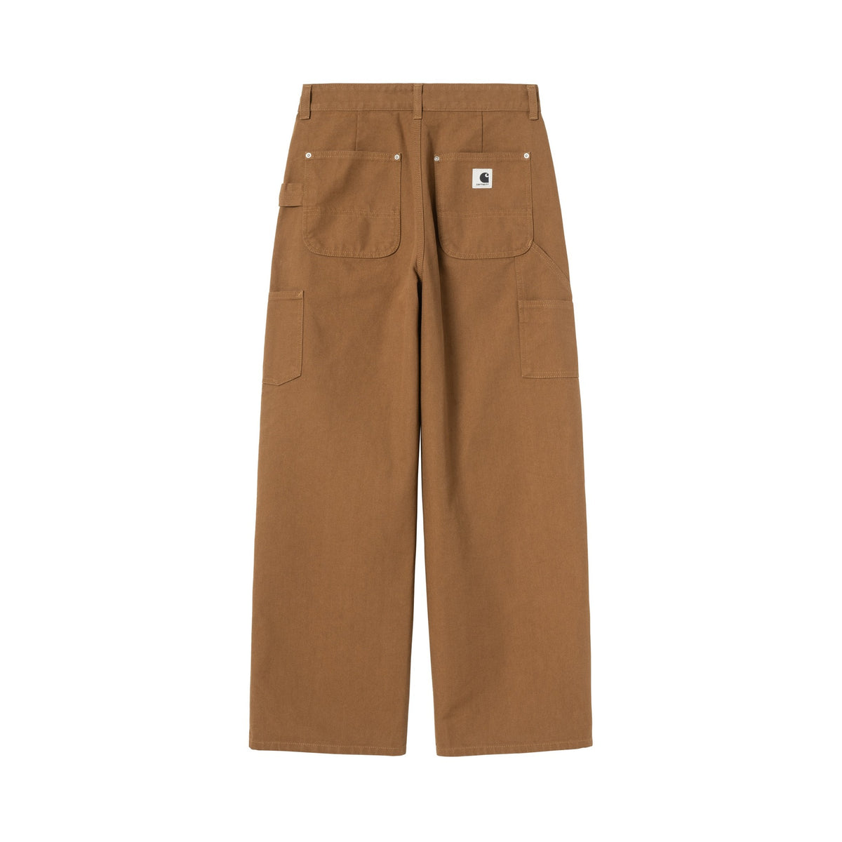 Carhartt WIP Women's June Double Knee Pant WIP H Brown, Rinsed